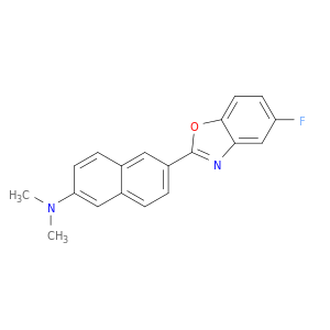 2-Naphthalenamine, 6-(5-fluoro-2-benzoxazolyl)-N,N-dimethyl-