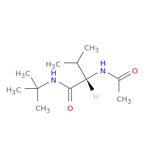 Butanamide, 2-(acetylamino)-N-(1,1-dimethylethyl)-3-methyl-, (S)-