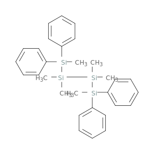 Tetrasilane, 1,2,2,3,3,4-hexamethyl-1,1,4,4-tetraphenyl-