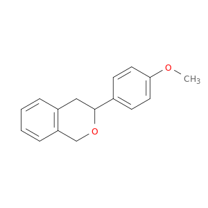 1H-2-Benzopyran, 3,4-dihydro-3-(4-methoxyphenyl)-