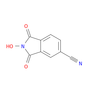 1H-Isoindole-5-carbonitrile, 2,3-dihydro-2-hydroxy-1,3-dioxo-