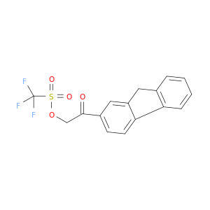 Methanesulfonic acid, trifluoro-, 2-(9H-fluoren-2-yl)-2-oxoethyl ester