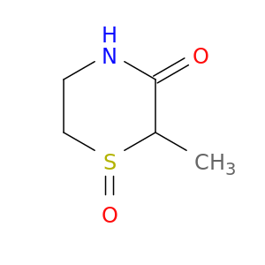3-Thiomorpholinone, 2-methyl-, 1-oxide