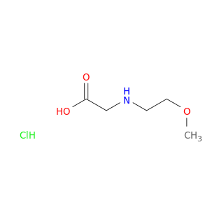 2-[(2-methoxyethyl)amino]acetic acid hydrochloride