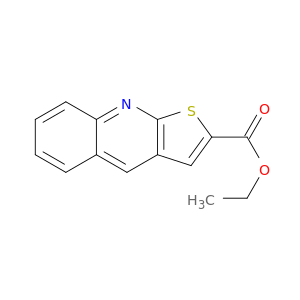 Thieno[2,3-b]quinoline-2-carboxylic acid, ethyl ester