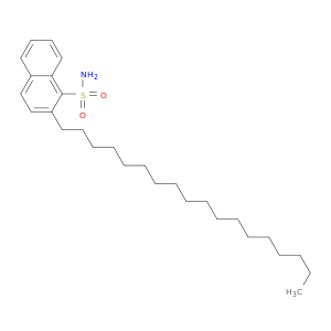 1-Naphthalenesulfonamide, 2-octadecyl-