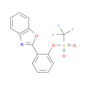Methanesulfonic acid, trifluoro-, 2-(2-benzoxazolyl)phenyl ester