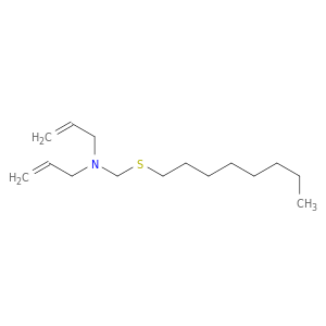2-Propen-1-amine, N-[(octylthio)methyl]-N-2-propenyl-