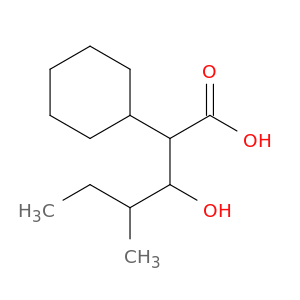 2-cyclohexyl-3-hydroxy-4-methylhexanoic acid