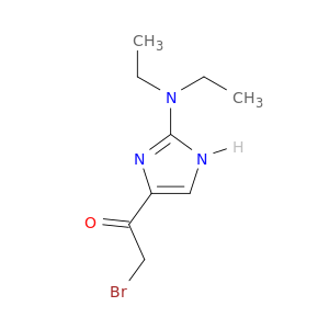 Ethanone, 2-bromo-1-[2-(diethylamino)-1H-imidazol-4-yl]-