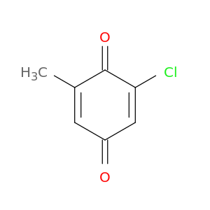 2,5-Cyclohexadiene-1,4-dione, 2-chloro-6-methyl-