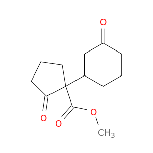 Cyclopentanecarboxylic acid, 2-oxo-1-(3-oxocyclohexyl)-, methyl ester