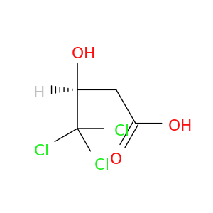 Butanoic acid, 4,4,4-trichloro-3-hydroxy-, (S)-