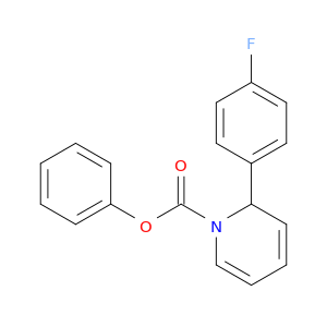 1(2H)-Pyridinecarboxylic acid, 2-(4-fluorophenyl)-, phenyl ester