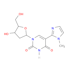 1-(4-HYDROXY-5-HYDROXYMETHYL-TETRAHYDRO-FURAN-2-YL)-5-(1-METHYL-1H-IMIDAZOL-2-YL)-1H-PYRIMIDINE-2,4-DIONE