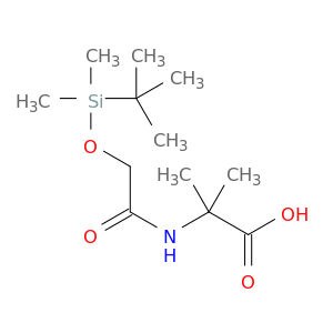 Alanine, N-[[[(1,1-dimethylethyl)dimethylsilyl]oxy]acetyl]-2-methyl-