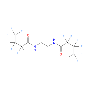 2,2,3,3,4,4,4-heptafluoro-N-[2-(2,2,3,3,4,4,4-heptafluorobutanoylamino)ethyl]butanamide
