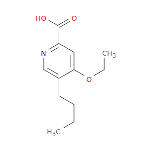 2-Pyridinecarboxylic acid, 5-butyl-4-ethoxy-