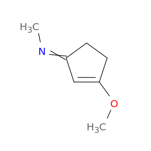 Methanamine, N-(3-methoxy-2-cyclopenten-1-ylidene)-