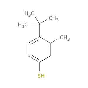 Benzenethiol, 4-(1,1-dimethylethyl)-3-methyl-