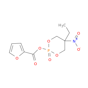 5-ethyl-2-[(furan-2-ylcarbonyl)oxy]-5-nitro-1,3,2-dioxaphosphinane 2-oxide
