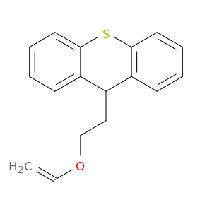 9H-Thioxanthene, 9-[2-(ethenyloxy)ethyl]-