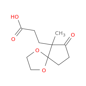 6-甲基-7-氧代-1,4-二氧化硅[4.4]壬烷-6-丙酸