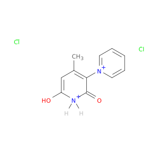1,3'-Bipyridinium, 1',2'-dihydro-6'-hydroxy-4'-methyl-2'-oxo-, chloride