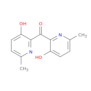 Methanone, bis(3-hydroxy-6-methyl-2-pyridinyl)-