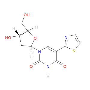 1-(4-HYDROXY-5-HYDROXYMETHYL-TETRAHYDRO-FURAN-2-YL)-5-THIAZOL-2-YL-1H-PYRIMIDINE-2,4-DIONE