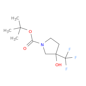3-羟基-3-(三氟甲基)吡咯烷-1-羧酸叔丁酯