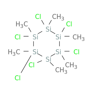Cyclohexasilane, 1,2,3,4,5,6-hexachloro-1,2,3,4,5,6-hexamethyl-