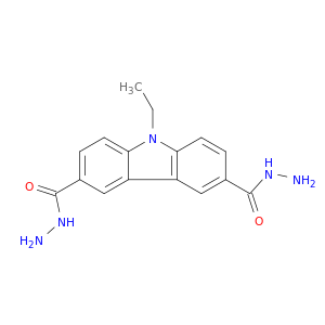 9H-Carbazole-3,6-dicarboxylic acid, 9-ethyl-, dihydrazide