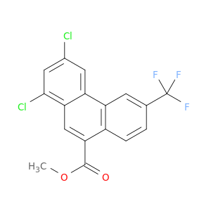 甲基1,3-二氯-6-(三氟甲基)-9-菲羧酸甲酯