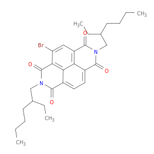4-溴-2,7-双(2-乙基己基)苯并[lmn][3,8]菲咯啉-1,3,6,8(2H,7H)-四酮