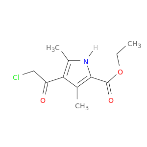 Ethyl 4-(2-Chloroacetyl)-3,5-dimethyl-1H-pyrrole-2-carboxylate