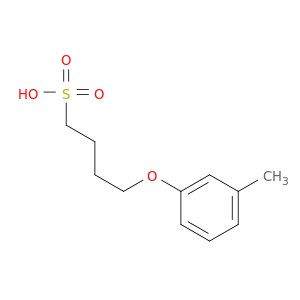 1-Butanesulfonic acid, 4-(3-methylphenoxy)-