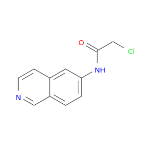 Acetamide, 2-chloro-N-6-isoquinolinyl-