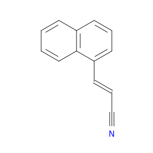2-Propenenitrile, 3-(1-naphthalenyl)-, (2E)-