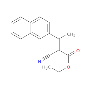 2-Butenoic acid, 2-cyano-3-(2-naphthalenyl)-, ethyl ester, (E)-