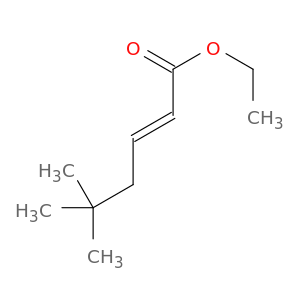 乙基(2E)-5,5-二甲基-2-己酸酯