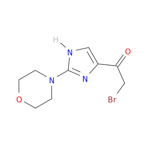 Ethanone, 2-bromo-1-[2-(4-morpholinyl)-1H-imidazol-4-yl]-