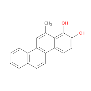 1,2-Chrysenediol, 12-methyl-