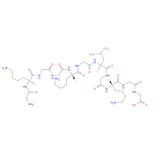 Glycine, glycyl-L-lysylglycylglycyl-L-lysylglycyl-L-leucylglycyl-L-lysylglycyl-