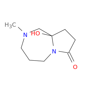 7H-Pyrrolo[1,2-a][1,4]diazepin-7-one, octahydro-9a-hydroxy-2-methyl-