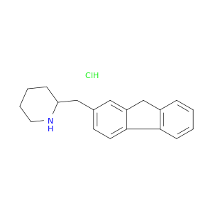 Piperidine, 2-(9H-fluoren-2-ylmethyl)-, hydrochloride