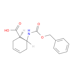 顺-6-(苄氧羰基氨基)-3-环己烯-1-羧酸