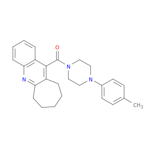[4-(4-methylphenyl)piperazin-1-yl](7,8,9,10-tetrahydro-6h-cyclohepta[b]quinolin-11-yl)methanone