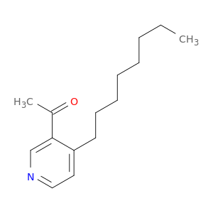 Ethanone, 1-(4-octyl-3-pyridinyl)-