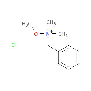 Benzenemethanaminium, N-methoxy-N,N-dimethyl-, chloride